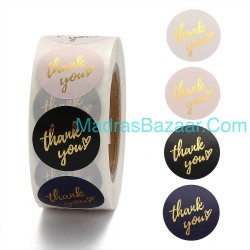 Gold Foil Thank you STicker