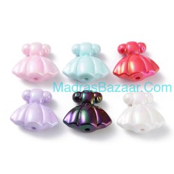 Iridescent Acrylic Dress Bead