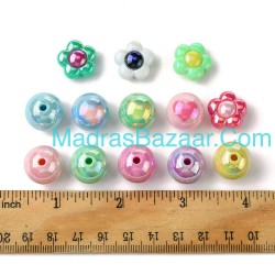 Opaque Acrylic Round Beads