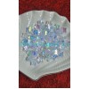 Transparent Rainbow Star Bead