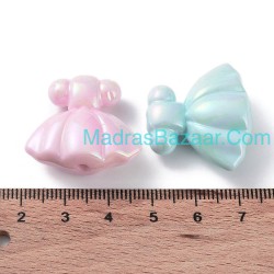 Iridescent Acrylic Dress Bead
