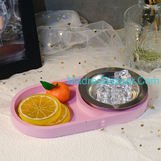 Oval Storage Tray Mold