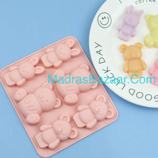 Bear Bunny Mold