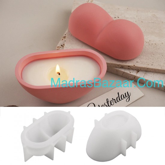 Puffy Heart Jar Mold
