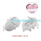 Puffy Heart Jar Mold