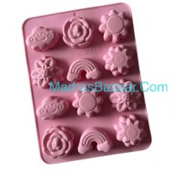 Rainbow Flower Mold