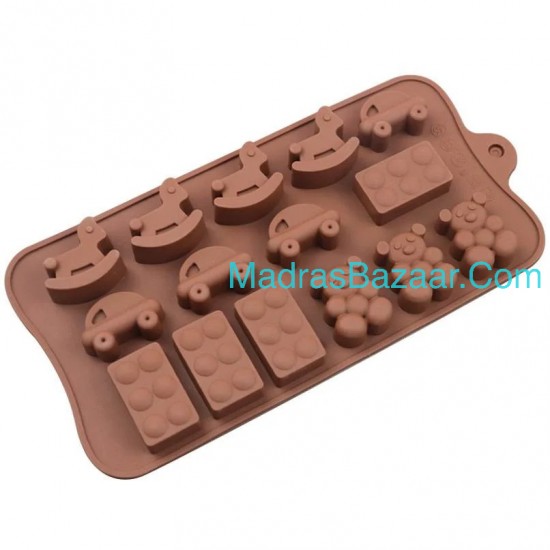 Mini Bear Block Mold