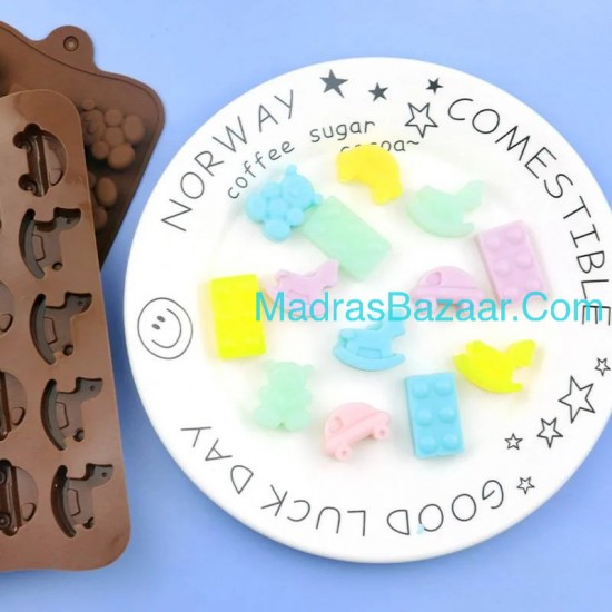 Mini Bear Block Mold