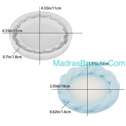 Twisted Medium Plate mold
