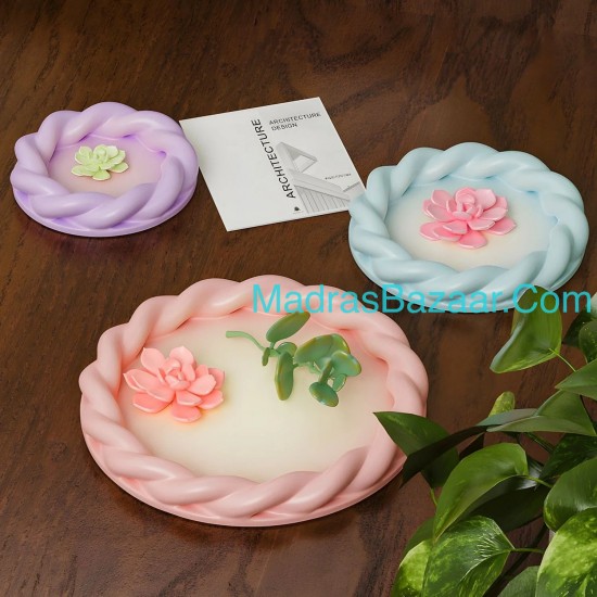 Twisted Medium Plate mold