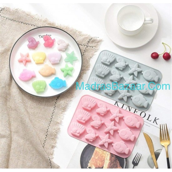 Sea Life Fish Mold
