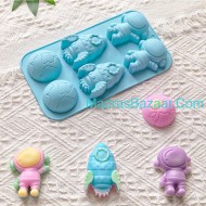 Astronaut Rocket Mold