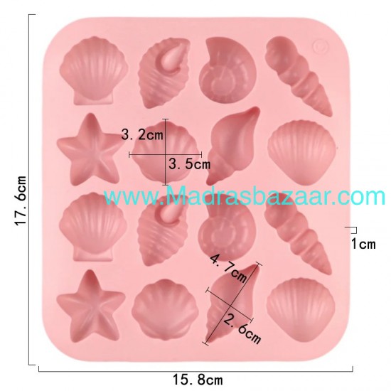 Sea Animal Shell Mold
