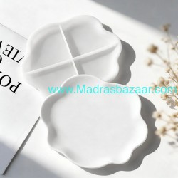 Flower shape Silicone Plate mold