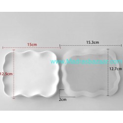 Square wave plate Mold