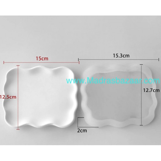 Square wave plate Mold