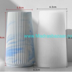 Ribbed Flower Vase Mold