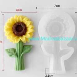 Sunflower With Stem Mold