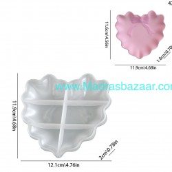 Bow Heart Tray Mold