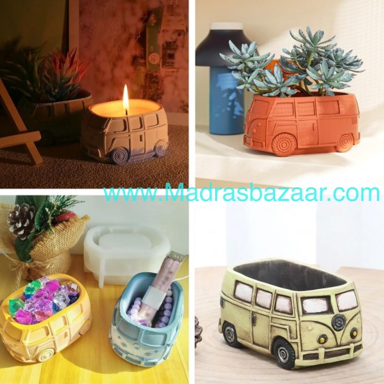 Bus Planter Mold