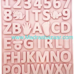 Alphabet Baby Shower Mold