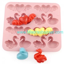 Swan Heart Mold