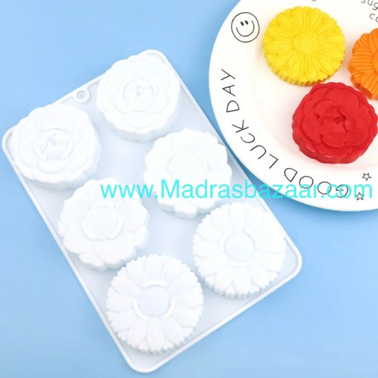 6 Different Flower Mold