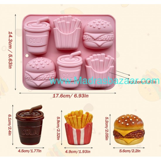 Fries Burger Mold
