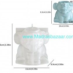 Elephant Storage Jar Mold