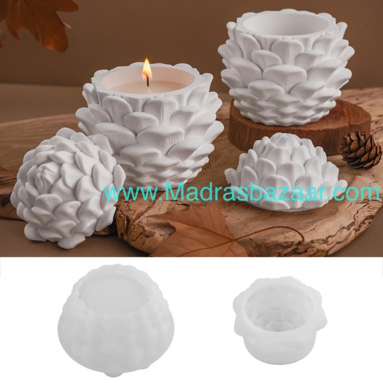 Pinecone Storage Jar Mold