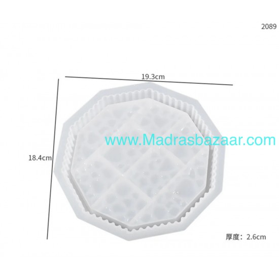 Diamond Bubble Tray Mold