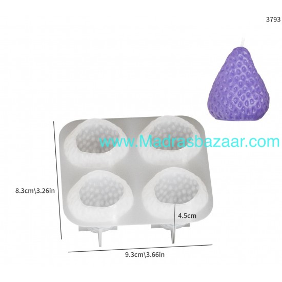 Large Strawberry Mold
