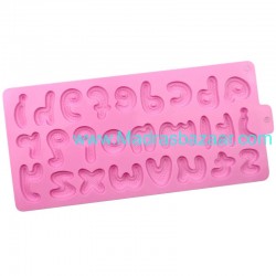 Bubble Pattern Alphabet Mold