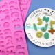 Bubble Pattern Alphabet Mold