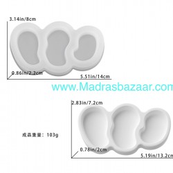 Irregular Bean Shape Tray Mold