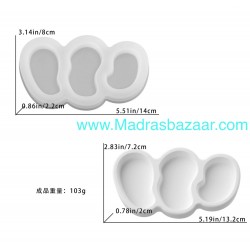 Irregular Bean Shape Tray Mold