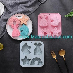 Mermaid Rainbow Mold
