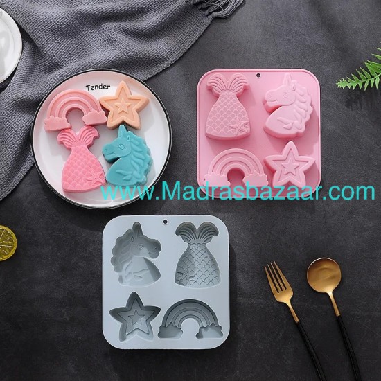 Mermaid Rainbow Mold