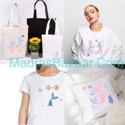 Mermaid Pattern Heat transfer Sheet