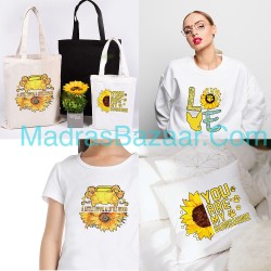 Sunflower Love Heat transfer Sheet