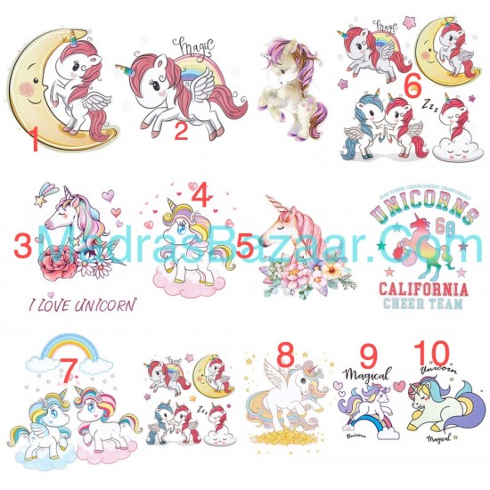 Unicorn Heat Transfer Sheet Unicorn Heat Transfer Sheet