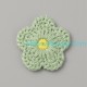 Two Tone Crochet Flower Two Tone Crochet Flower