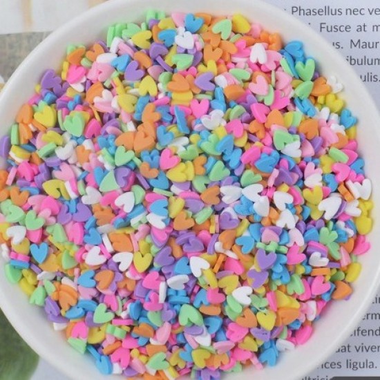 Clay Heart Sprinkle Clay Heart Sprinkle
