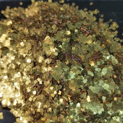 Gold Square Glitter