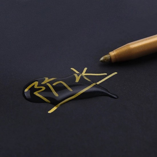 Metallic Marker Resin Drawing Metallic Marker Resin Drawing