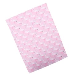 Flamingo Faux Leather 