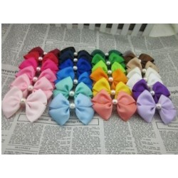  Ribbon Bowknot With Pearl
