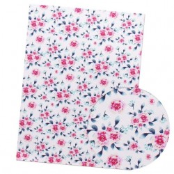 Flower Faux leather