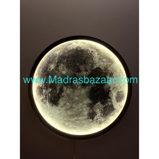 Lotuspond moon Light Mdf Frame
