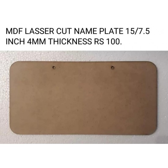 MDF Name plate MDF Name plate